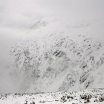 Mt. Washington Tuckerman Ravine Viewed from Lion Head trail in Winter