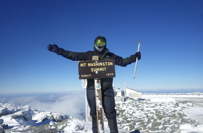 Mt. Washington Summit Winter