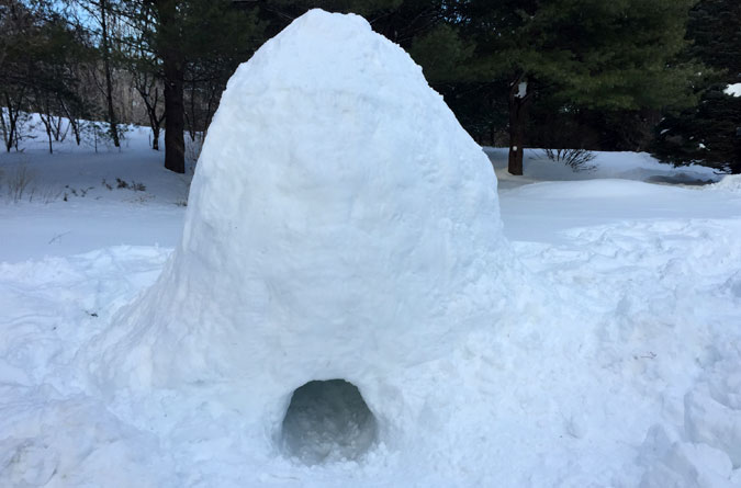 The Completed Igloo